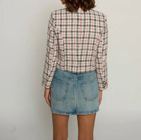 Central Park West - Big Button Collarless Jacket