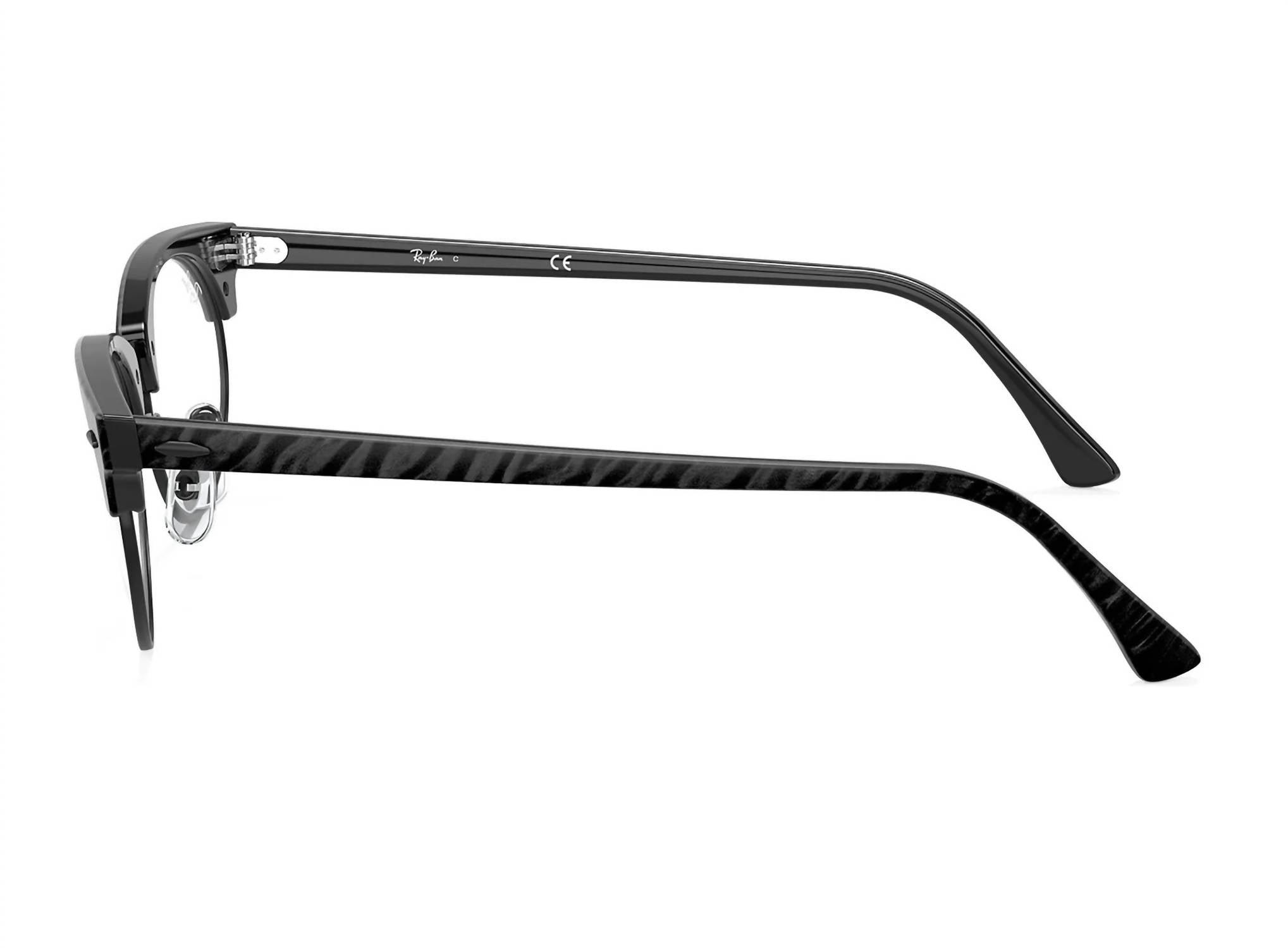 Ray Ban - Unisex Clubmaster Oval Eyeglasses