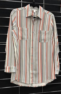 Striped Button Down Shirt