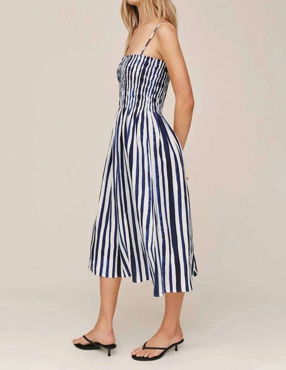 Bella Dahl - Smocked Midi Dress