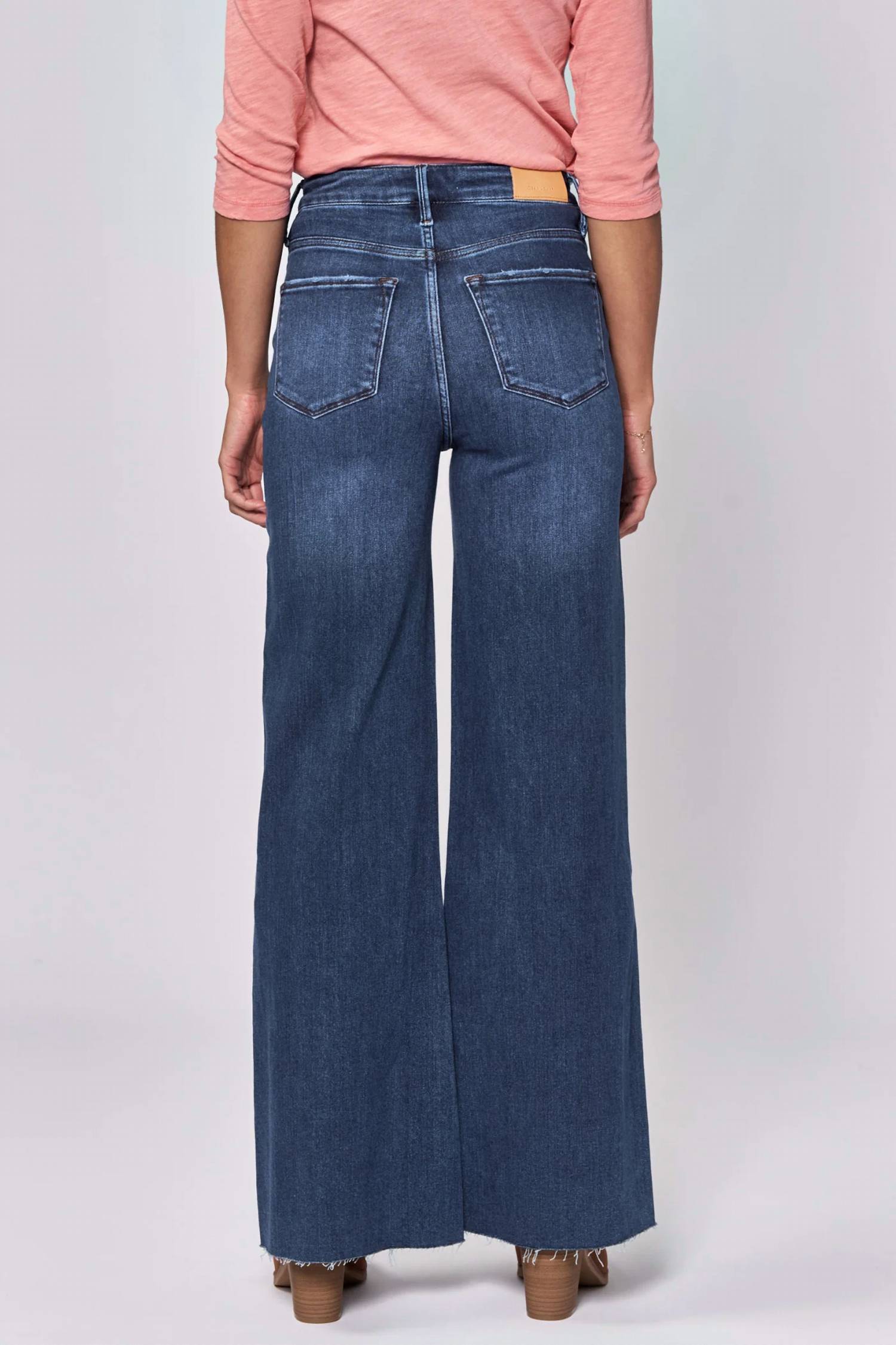 Dear John Denim - Fiona High Rise Wide Leg Jeans
