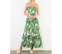 Thml - Strap Leaf Maxi Dress