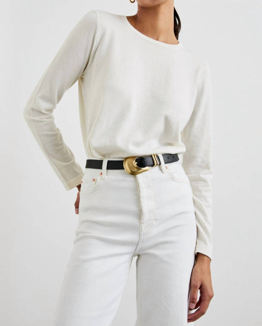 Rails - Cotton Cashmere Long Sleeve Tee