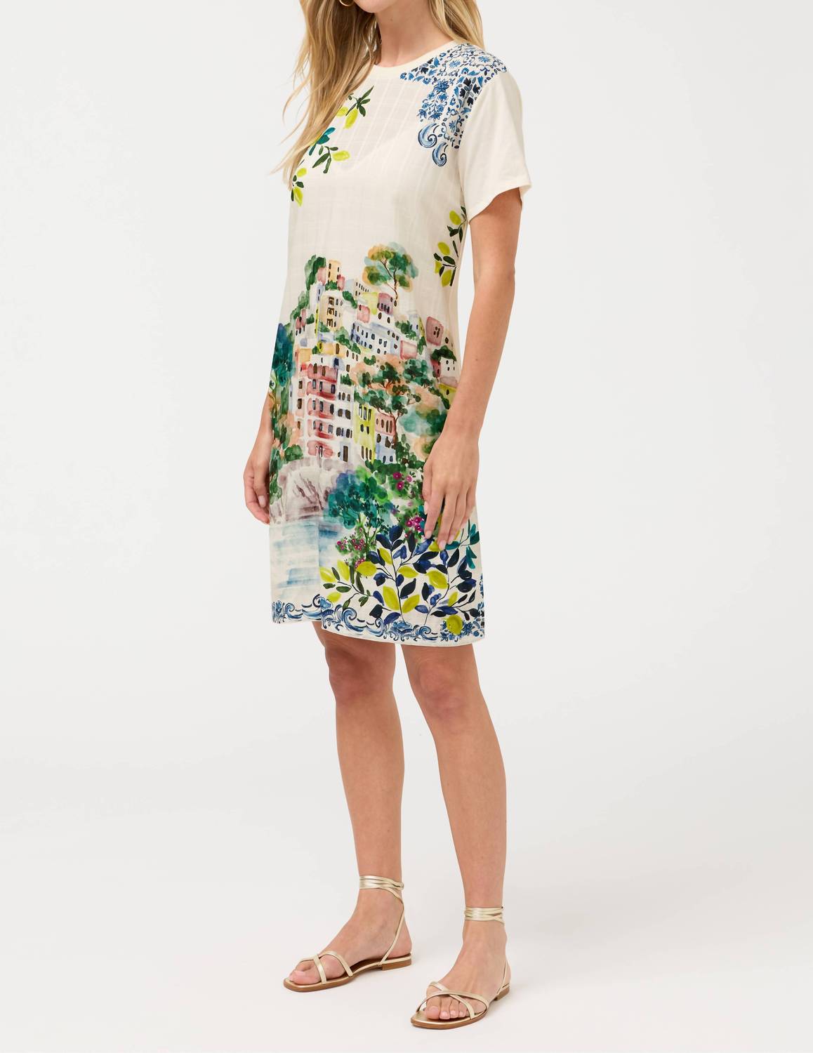 Johnny Was - CREW NECK TEE DRESS