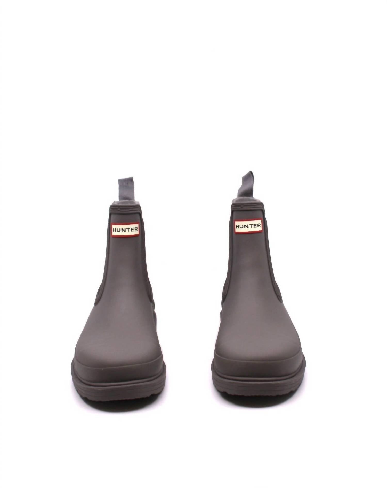 Hunter - Women's Commando Chelsea Boots