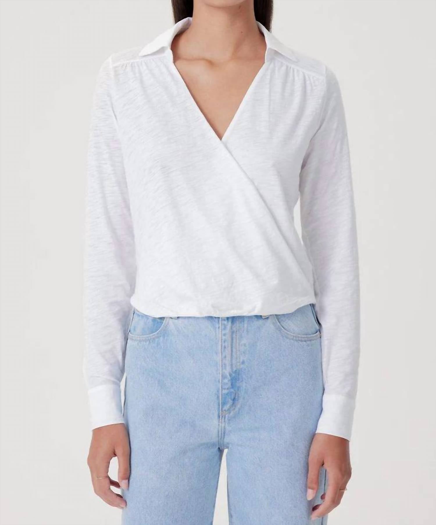 Goldie Lewinter - Lauren Surplice Top