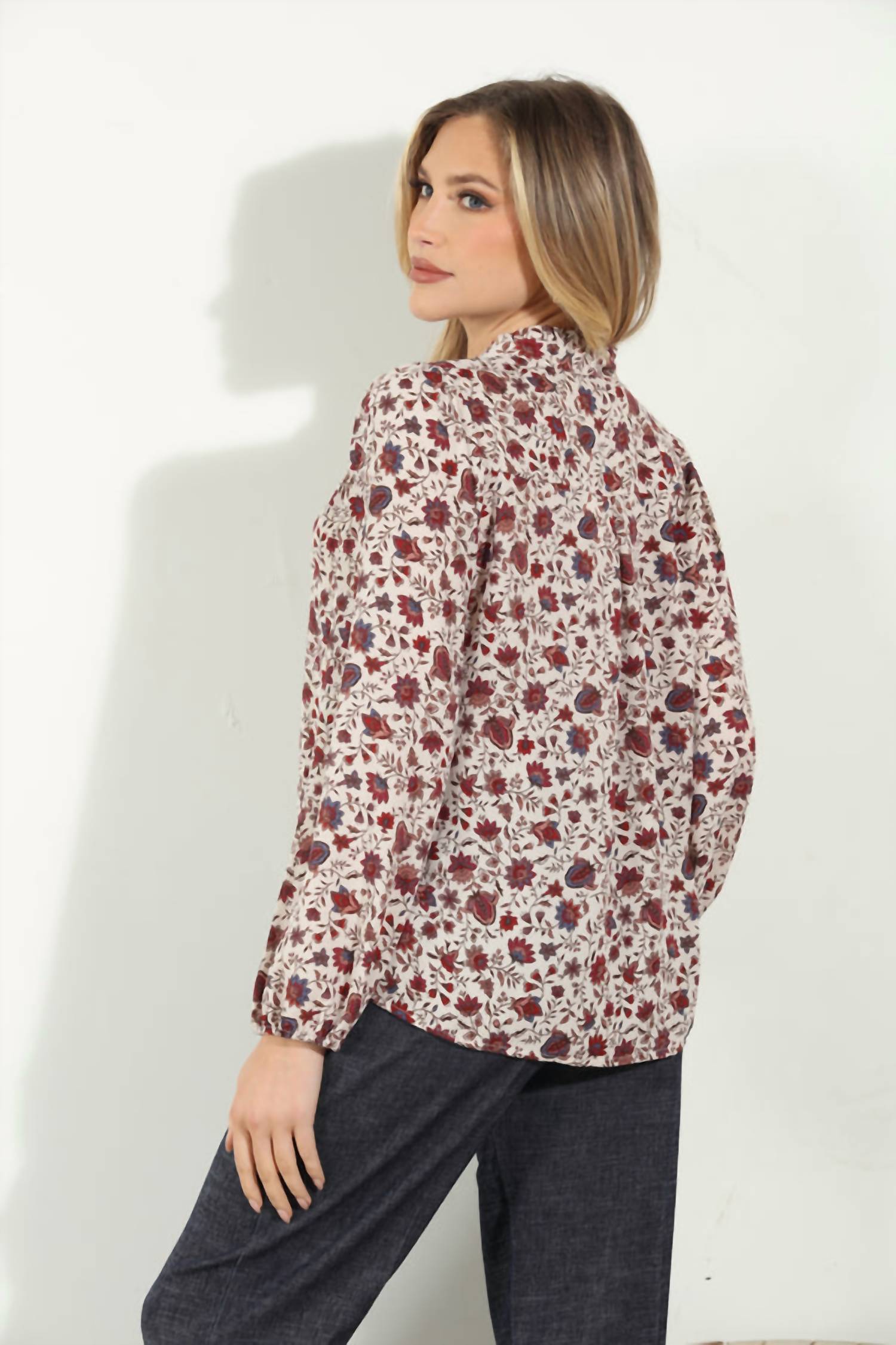 Tie Neck Blouse