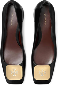 TORY BURCH Women's Georgia Pumps in black - women's heels - detail view