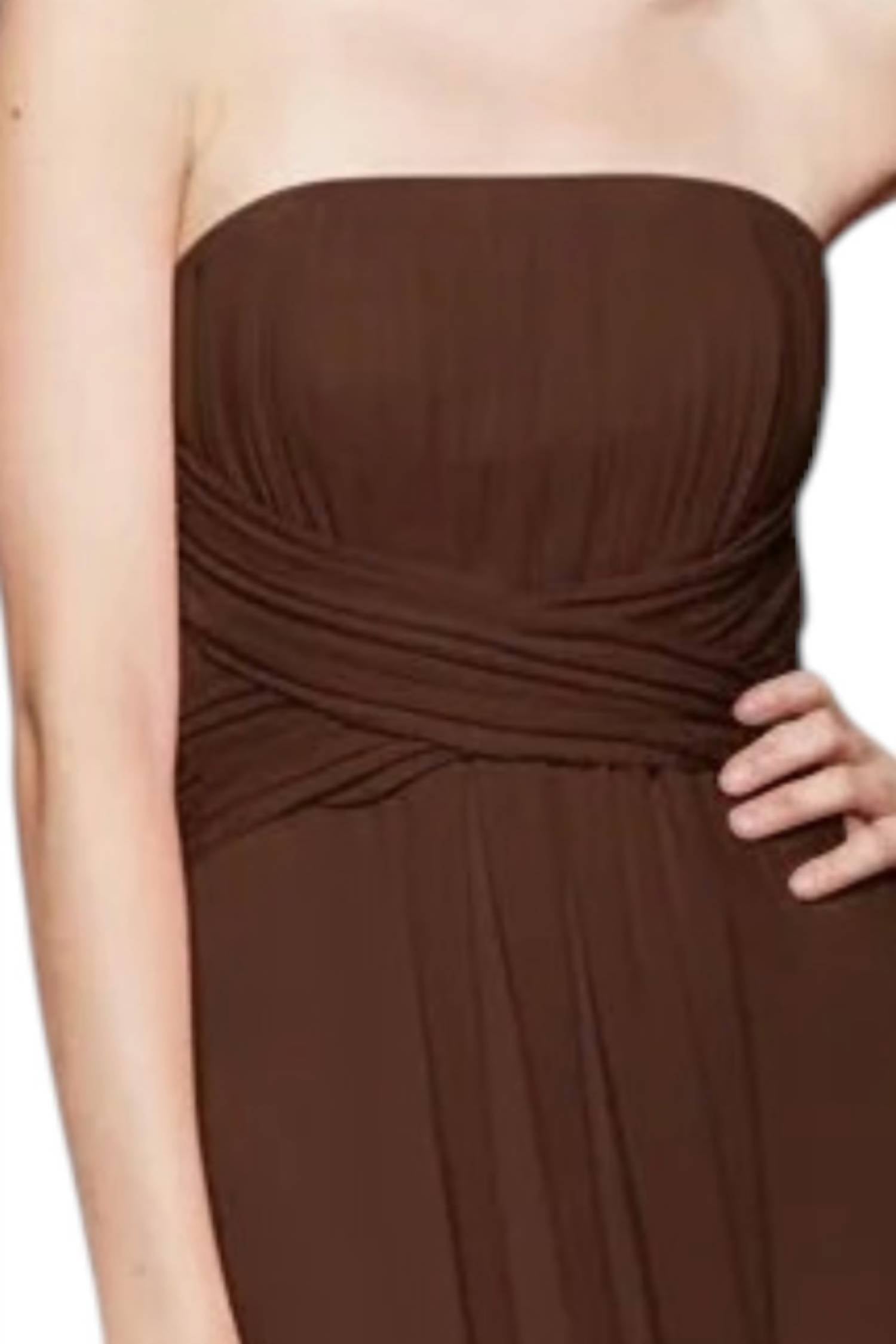 Last Dress - Serenity Drape Strapless Gown