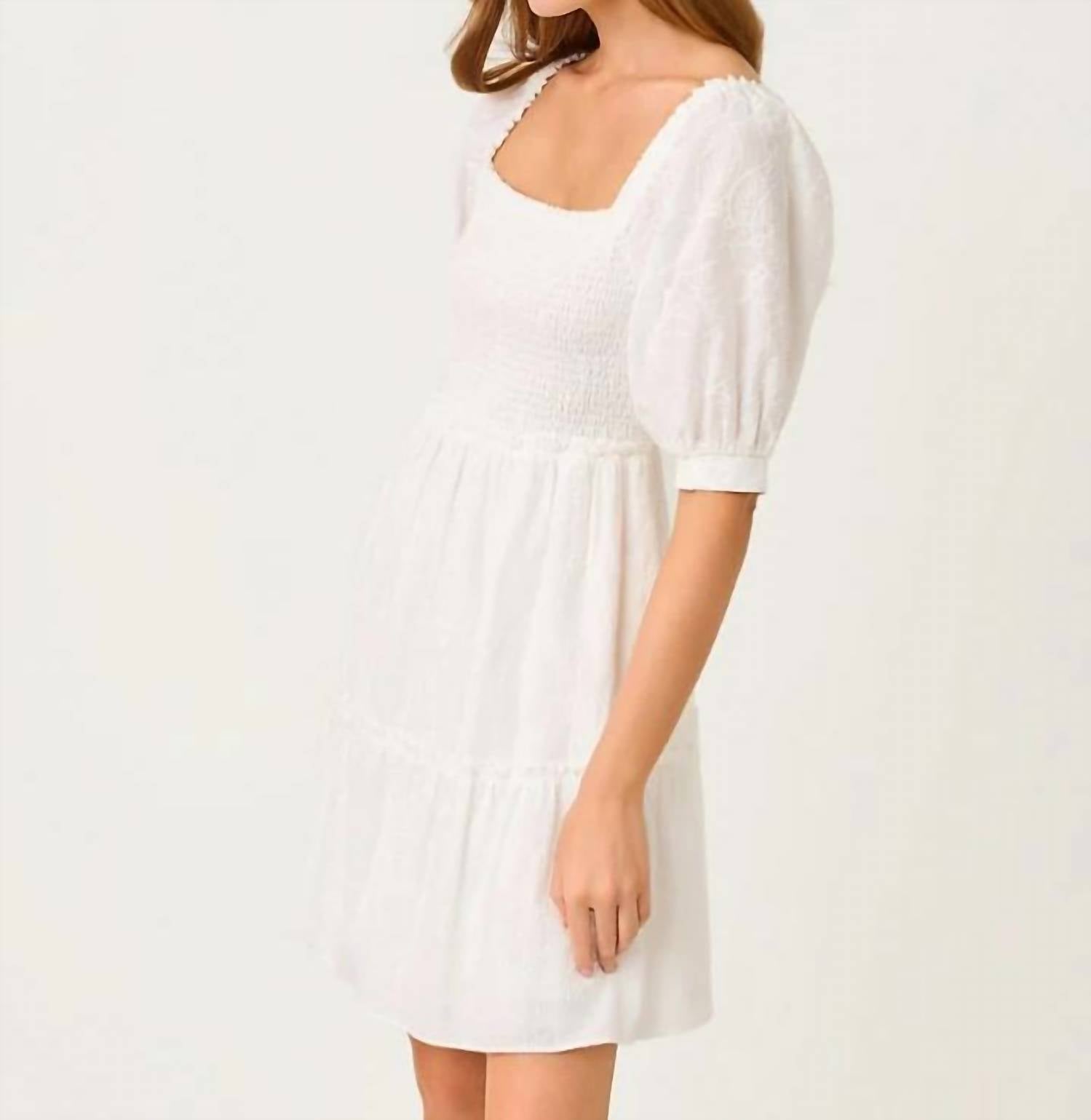 Lilly Pulitzer - HADLY SHORT SLEEVE SMOCKED DRESS