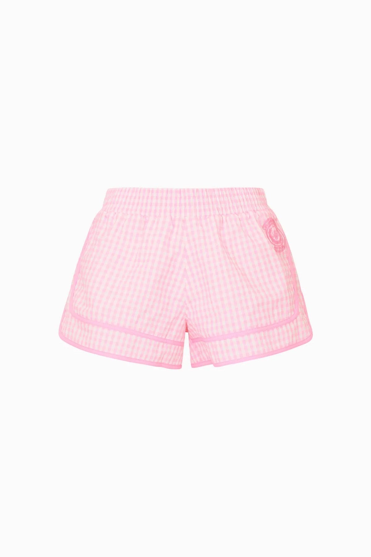 Loveshackfancy - Lavey Gingham Windbreaker Shorts