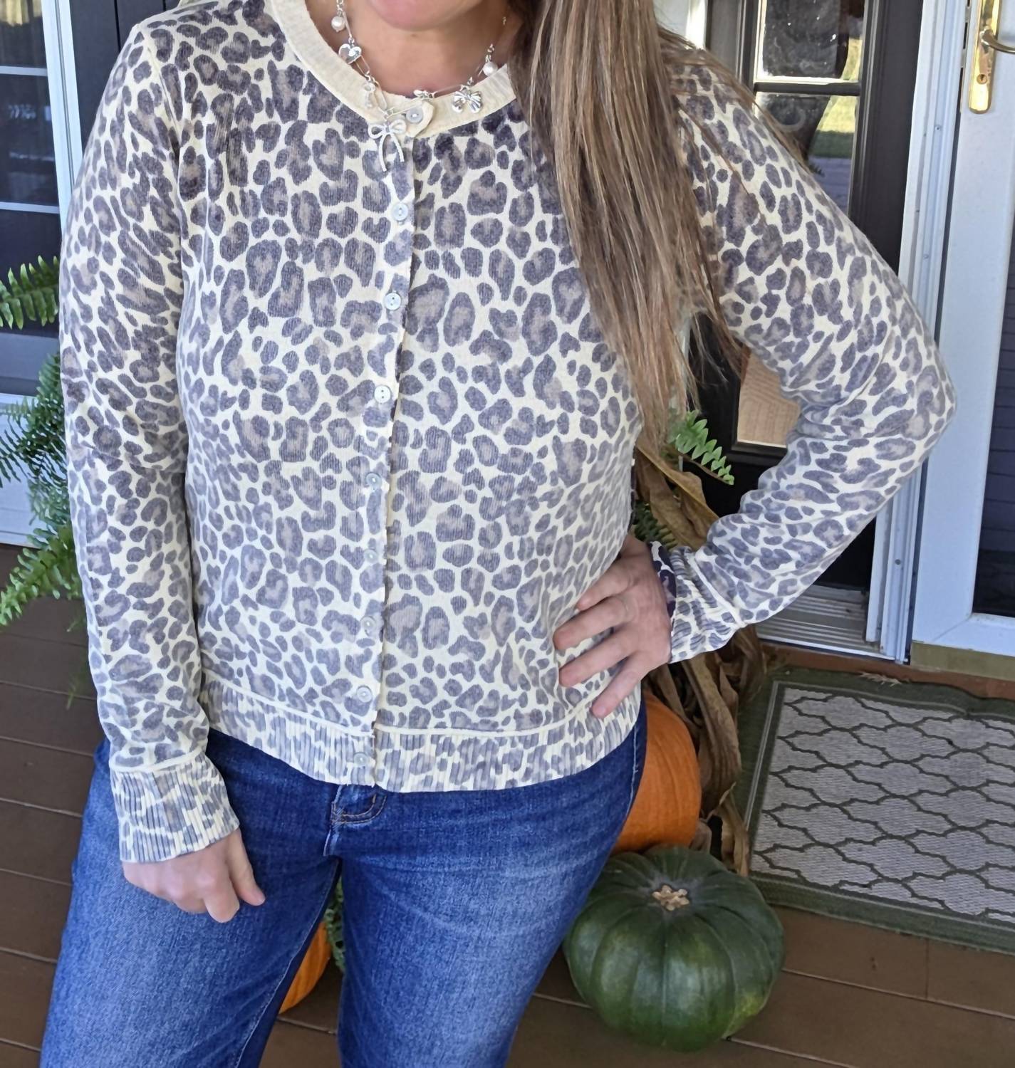 Staccato - Inside Out Button Down Light Weight Cardigan