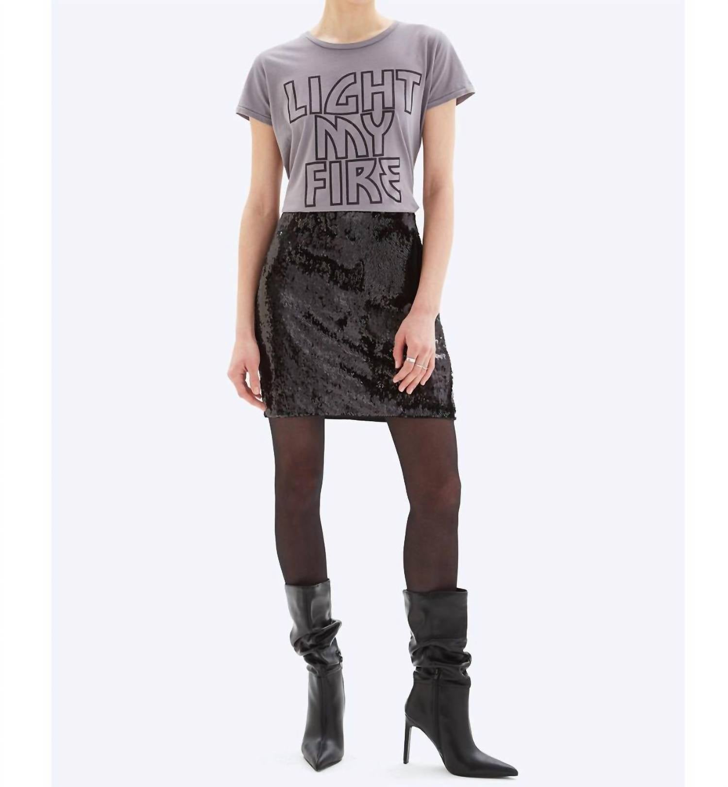 Chrldr - Riley Sequined Skirt