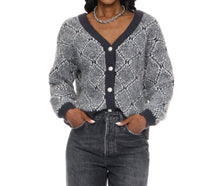 VERO MODA Rory V-neck Cardigan in anthracite light grey - women's cardigan