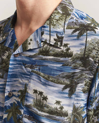 Rrl - Hawaiian Print Camp Shirt