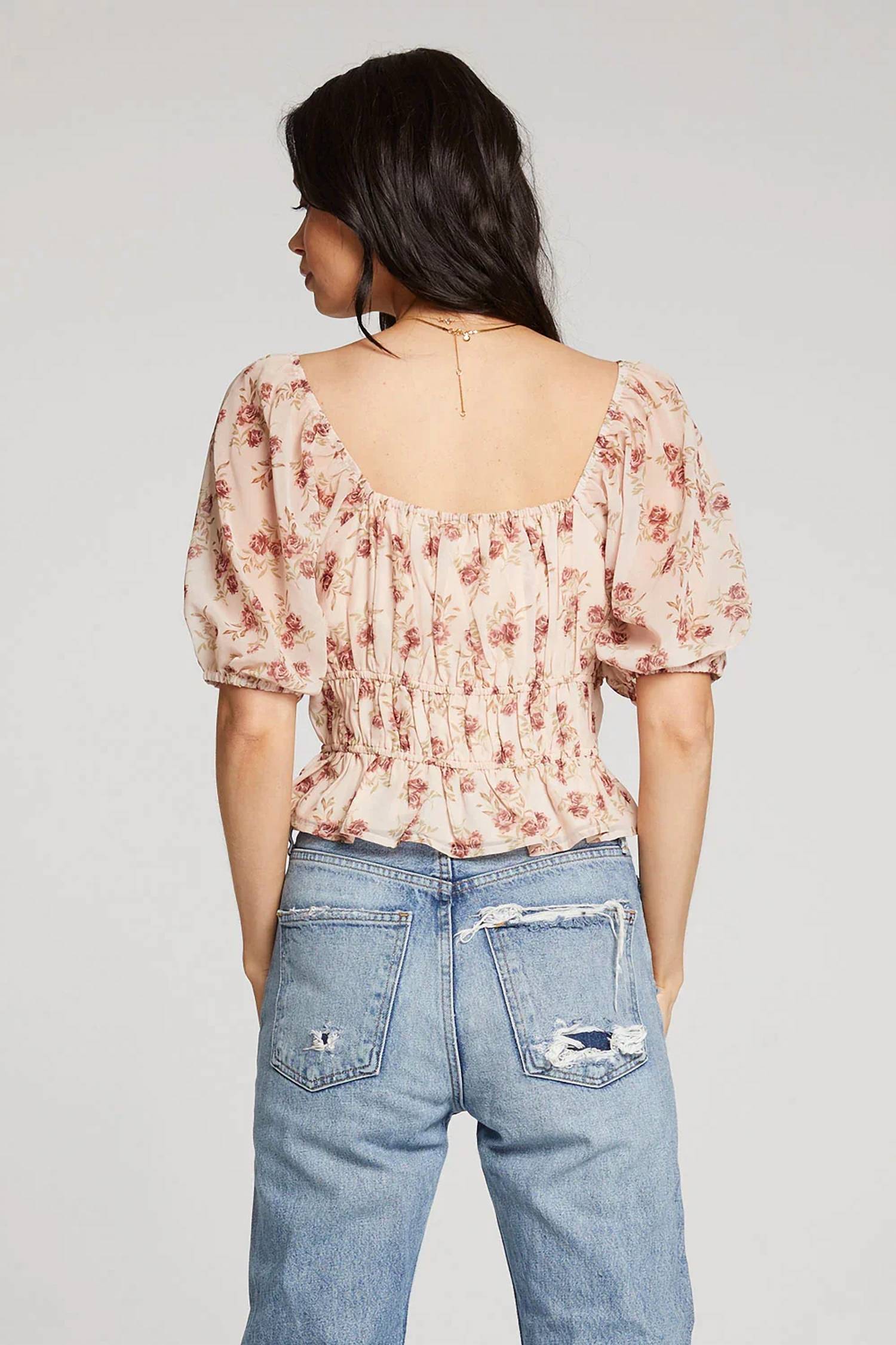 Saltwater Luxe - Elia Floral Top