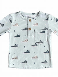 Babysprouts - Boy's Long Sleeve Henley Tee