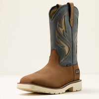 ARIAT Men's Activator Venttek Work Boots in alamo brown stone grey 1 - men's boots