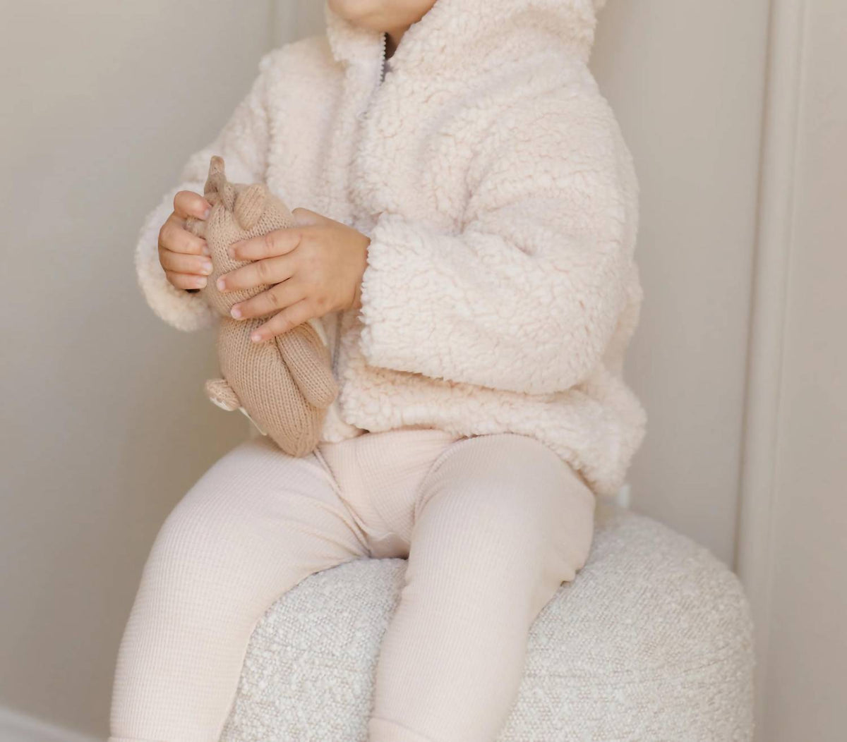 Quincy Mae - Girls Bear Jacket
