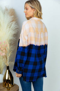 White Birch - Deep Dye Plaid Shirt