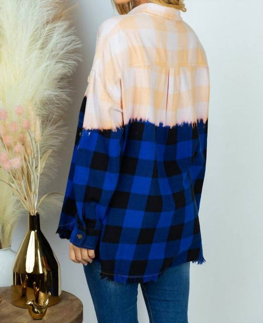 White Birch - Deep Dye Plaid Shirt