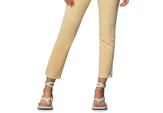 Mara Ankle Mid Rise Straight Jeans