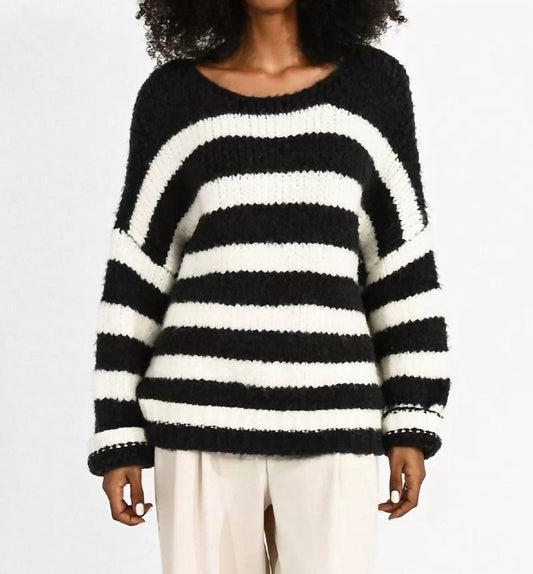 Molly Bracken - Timeless Stripe Knit Sweater