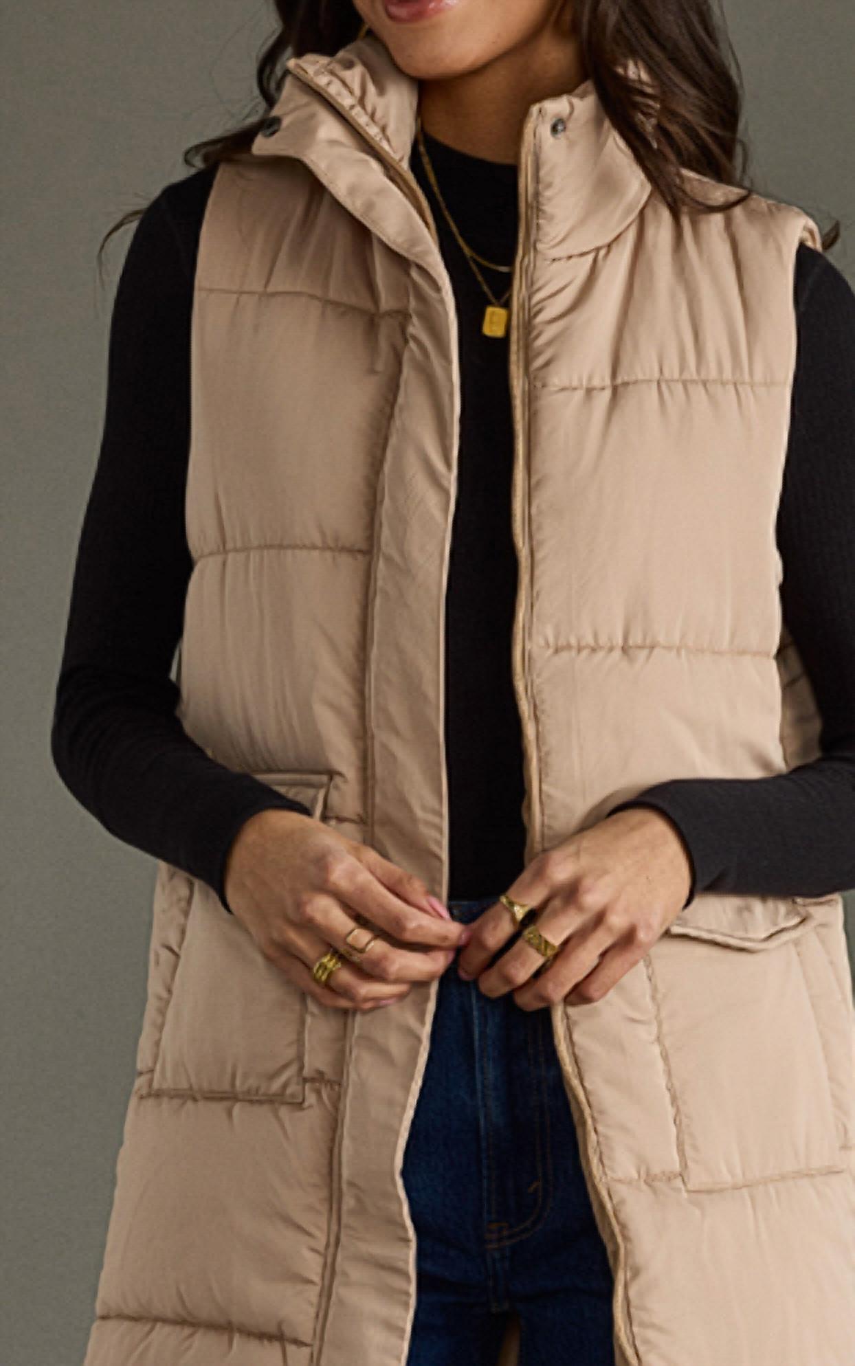 Panache - Long Puffer Vest