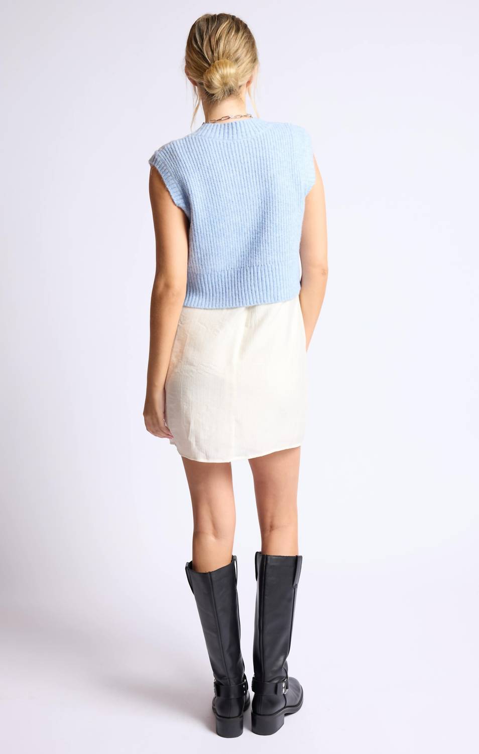 Sage The Label - Clarke Cable Knit Sweater Vest