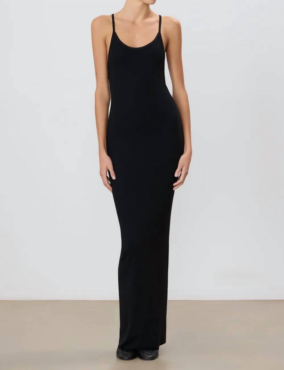 Eterne - Ribbed Tank Maxi Dress
