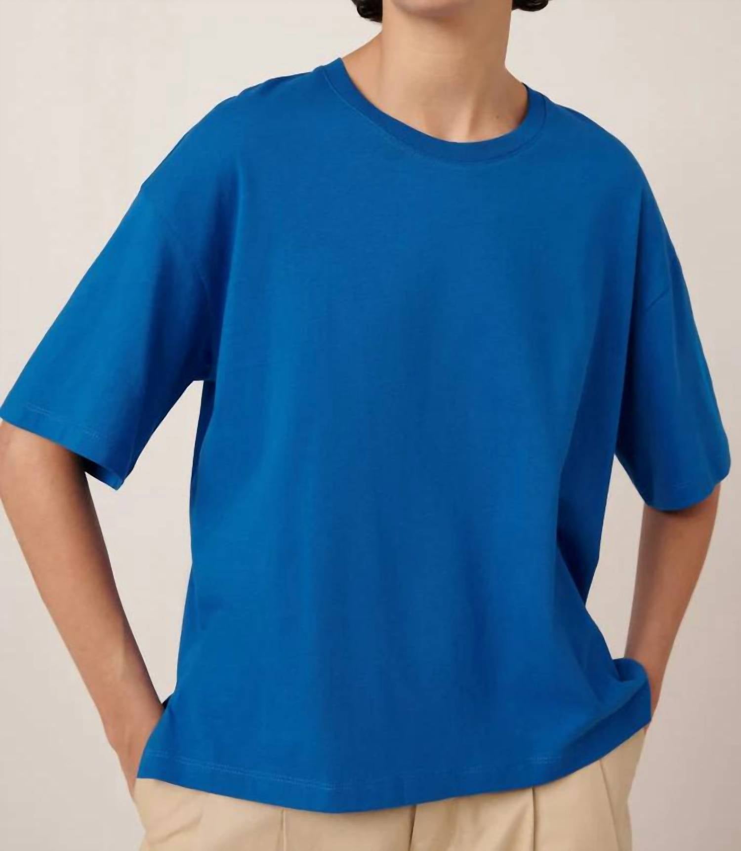 Kowtow Everyday Tee in azure - women's t-shirt