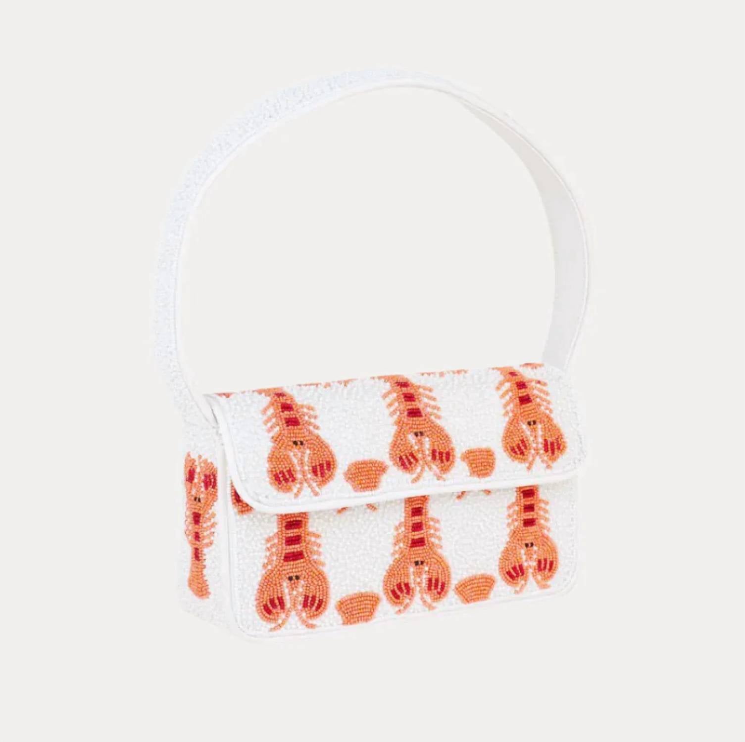 Budhagirl - Women's Linda Lobster Beaded Handbag