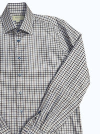 Hagen Men's Button Down Shirt in multi - men's shirt - detail view