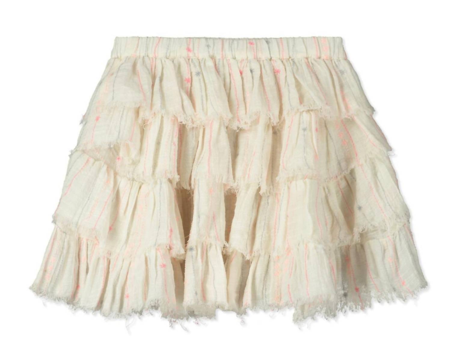 Poppet & Fox - Girl's Woven Tiered Skirt