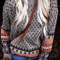 Bouska - Sweater Weather Printed Pullover