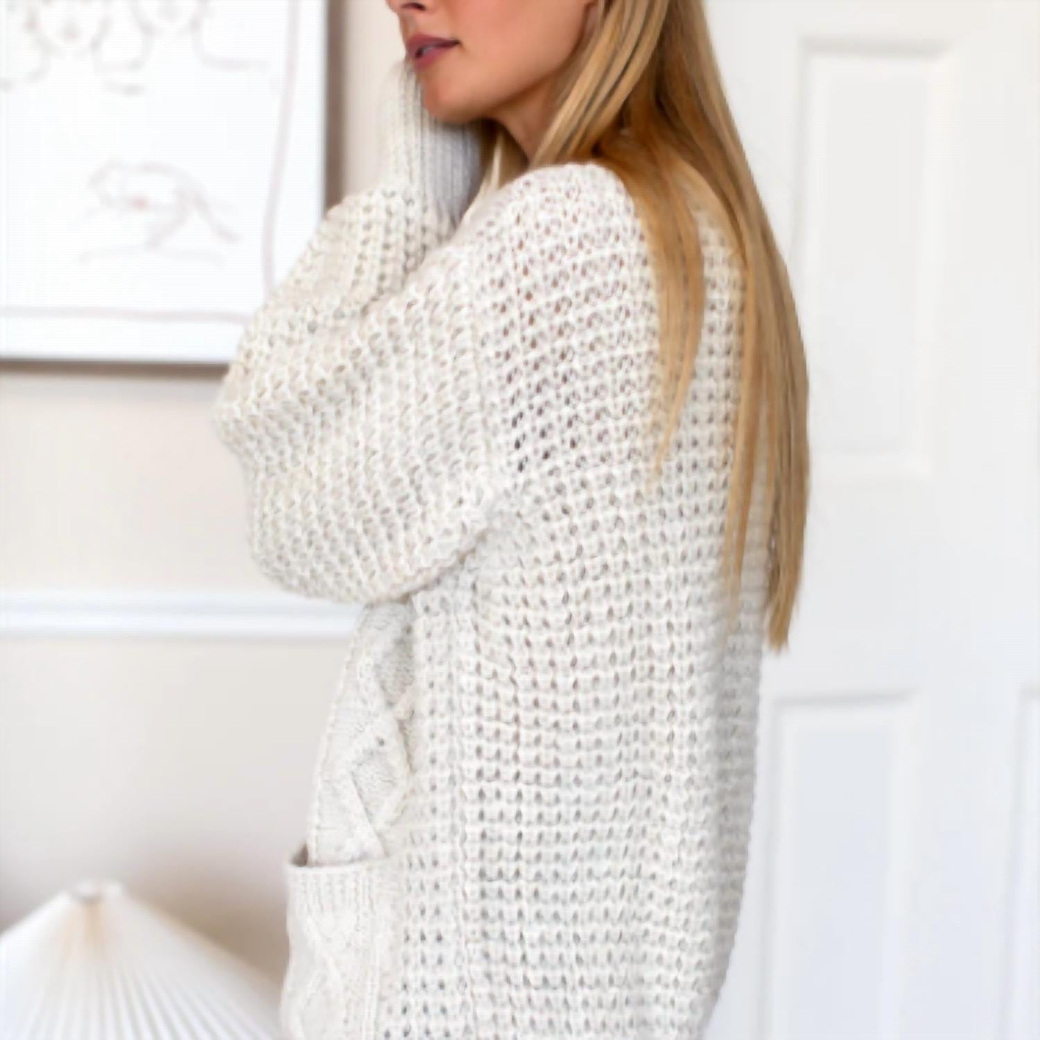 Emerson Fry - Cozy Cable Cardigan