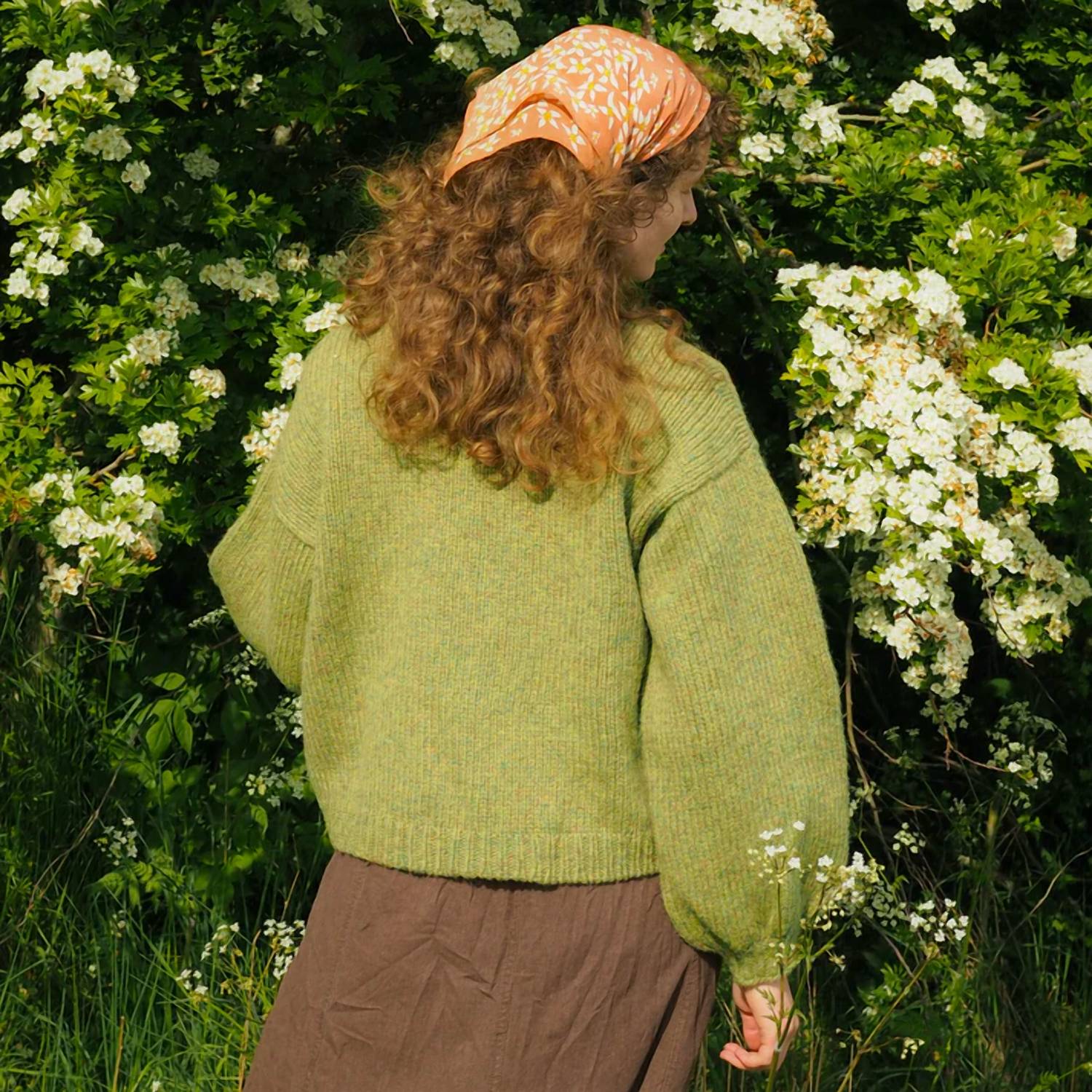 Rosa Clothing - LadyBug Ribbed Knit Sweater