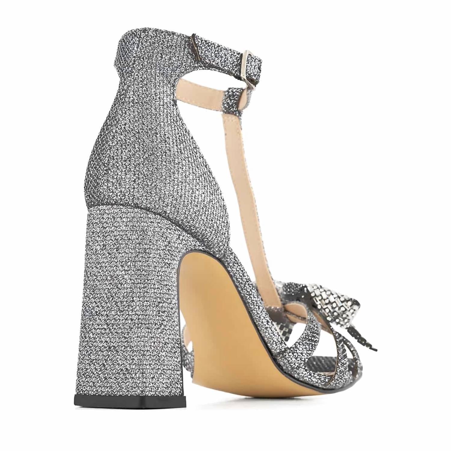 Andrea - Women's T-bar Heeled Sandals