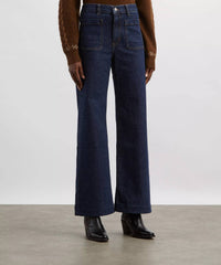 Frame - The Refined High-rise Wide-leg Jeans