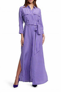 L'Agence - Cameron Maxi Shirt Dress