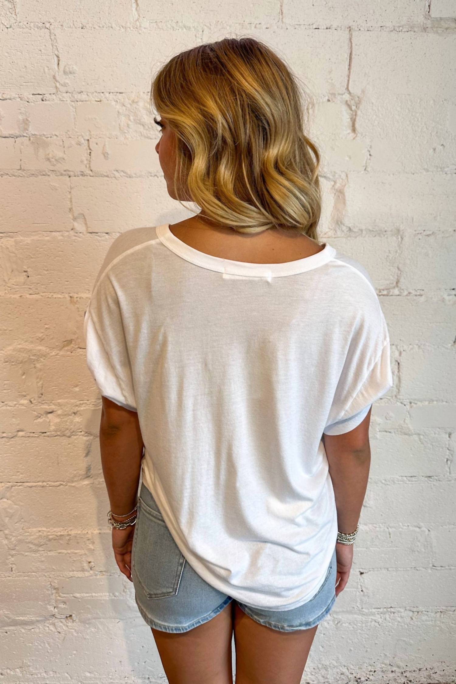 Project Social T - Sylas Notch Neck Tee