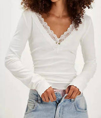 For Love & Lemons - Elsley Ribbed Top