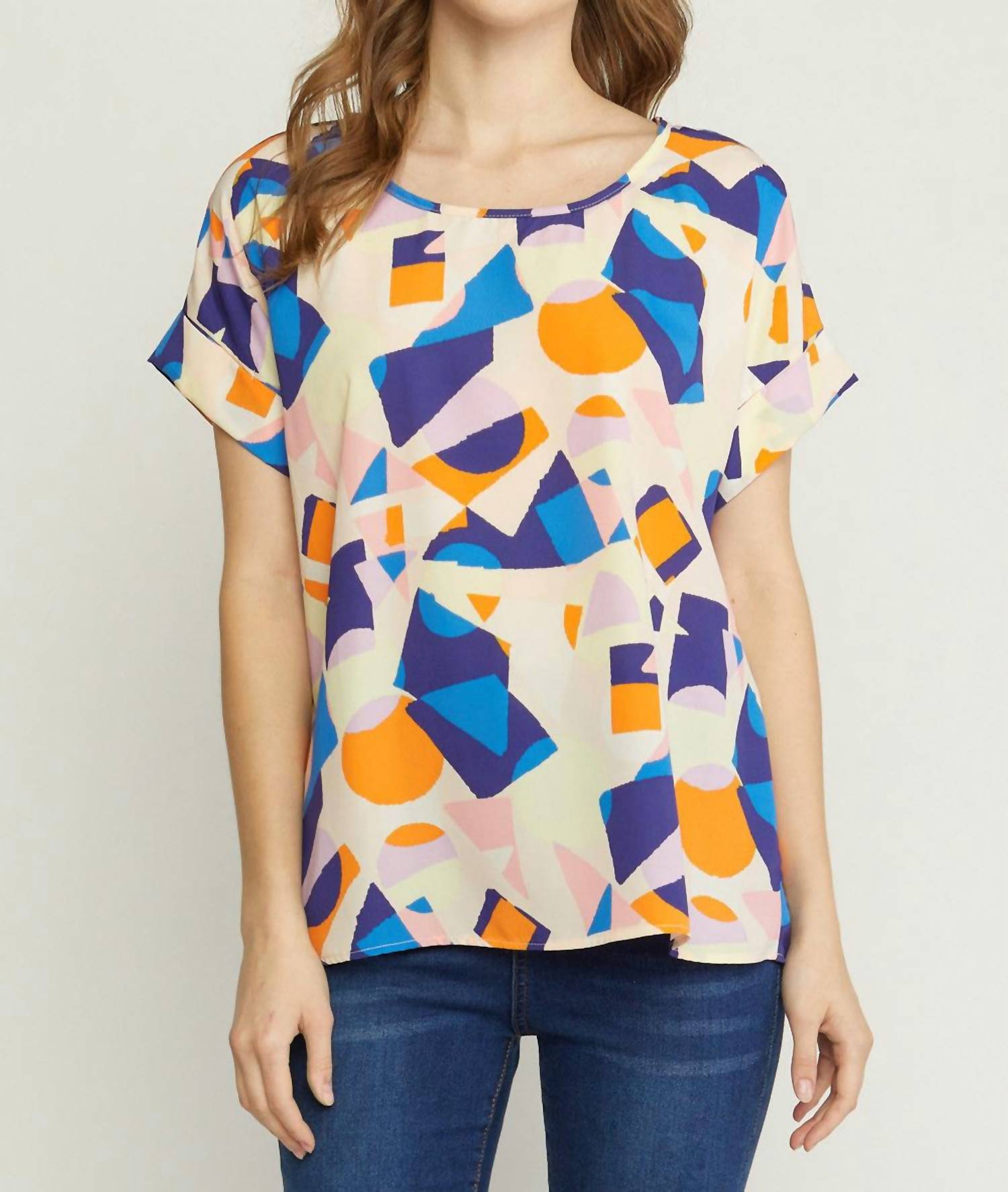 Entro - Abstract Printed Blouse