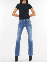 Kancan - Bernadette Mid Rise Bootcut Jeans