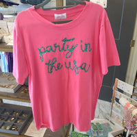 Jess Lea - Party In The Usa Tinsel Top
