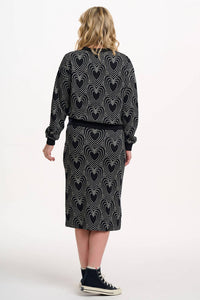 Sugarhill - Gerri Jersey Jacquard Long Sleeve Top