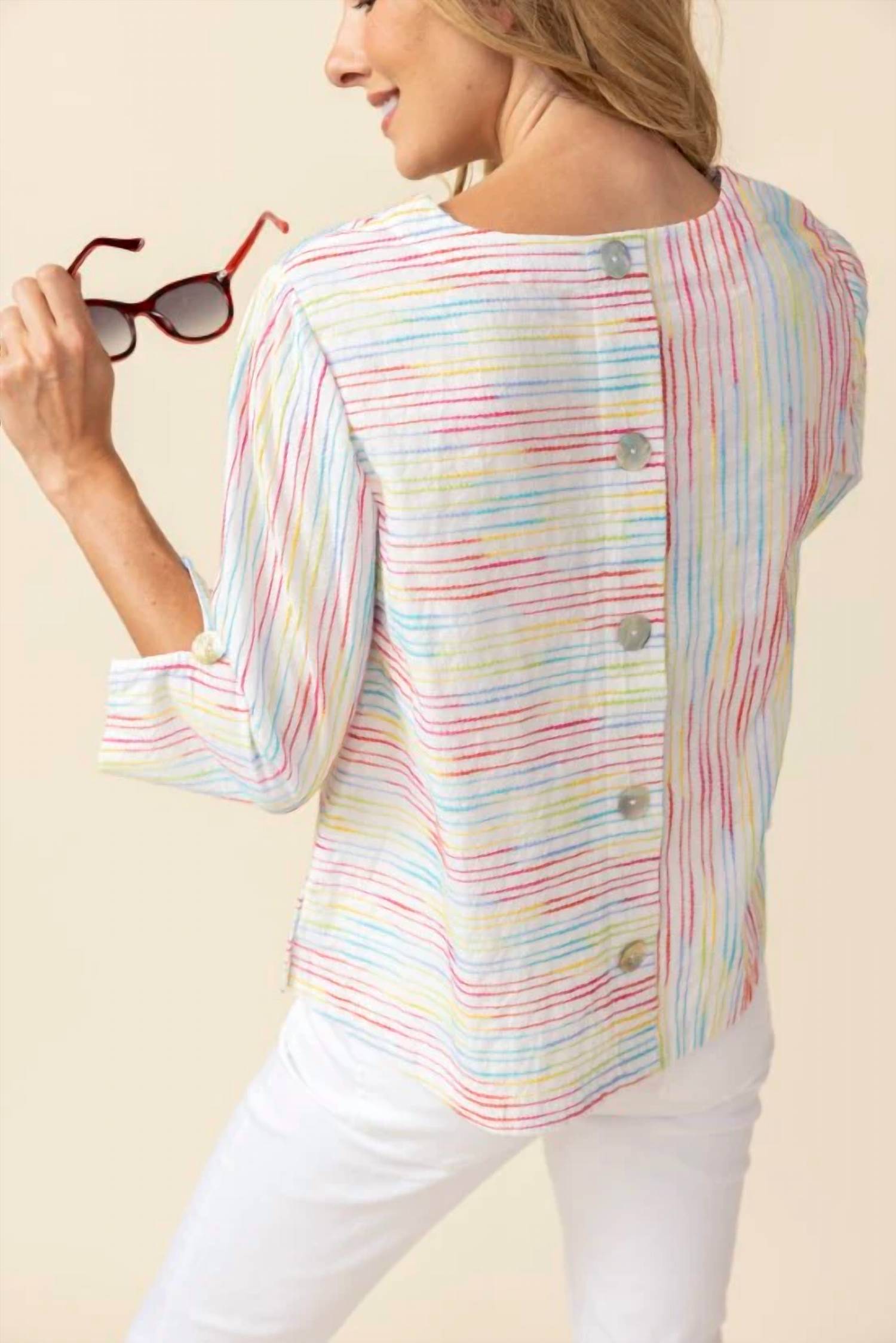 Habitat - Carnival Strioe Carousel Pullover