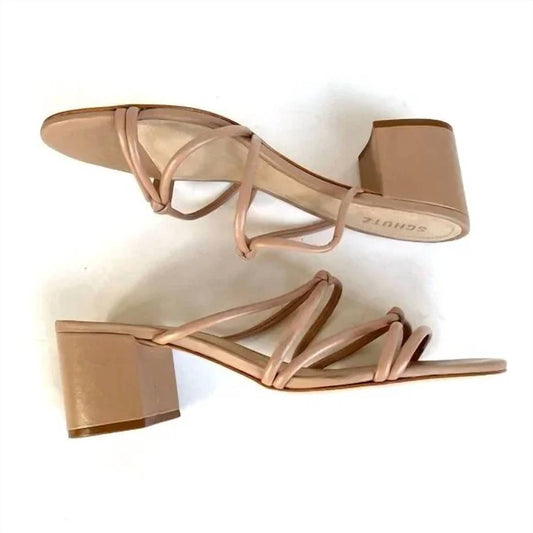 Schutz - Women's Princey Strappy Block Heel Sandals