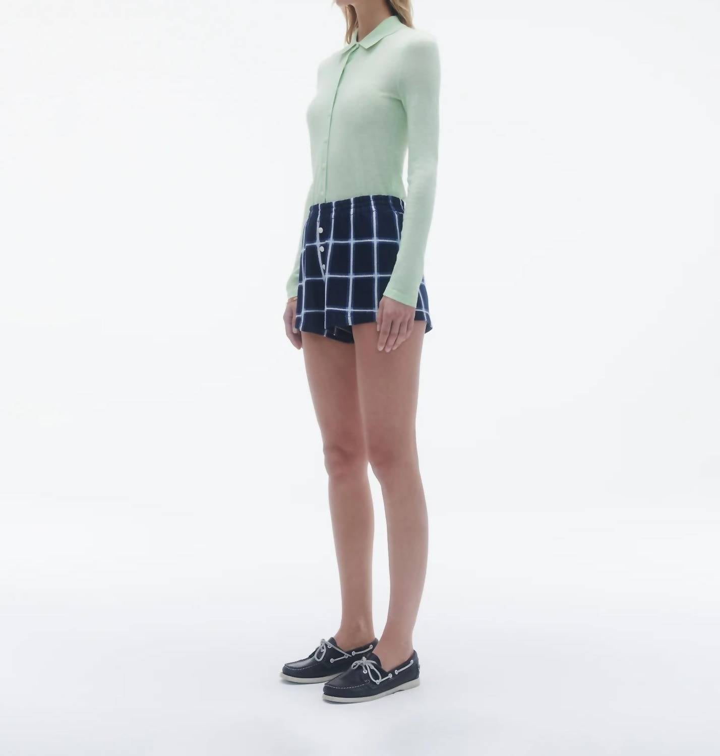 Guest In Residence - Picnic Plaid Short