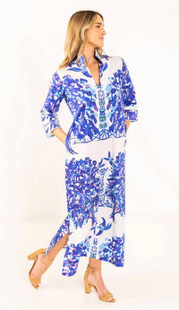 House Of Mbr - Bouvier Long Midi Dress